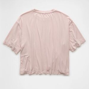 American Eagle Outfitters Light Pink Short Sleeve Tee